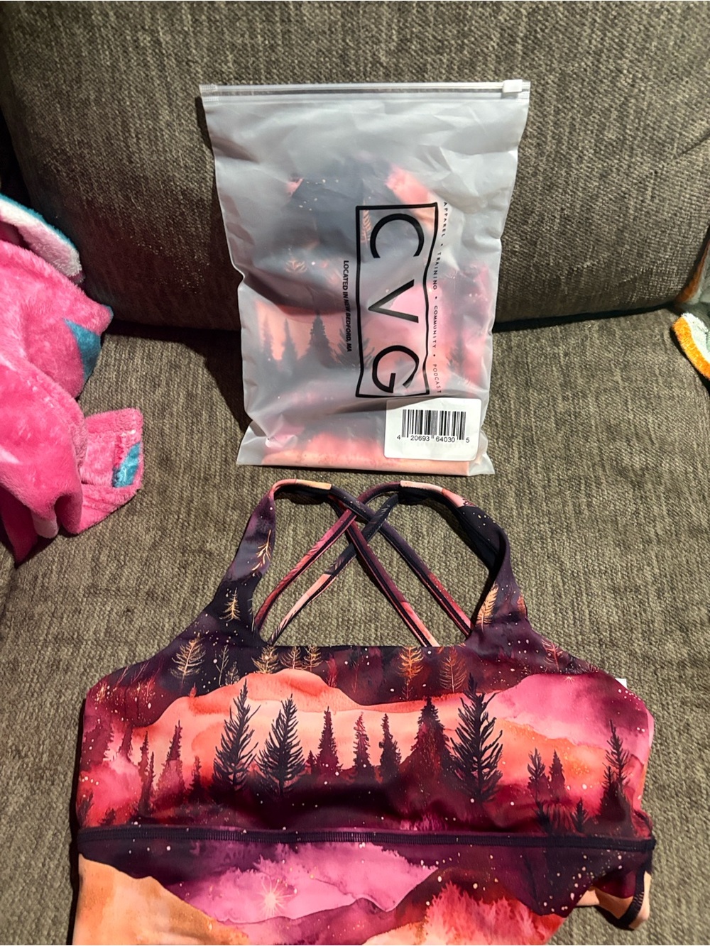 CVG Golden Hour Sold Out Longline Sports Bra Never Worn Size Medium